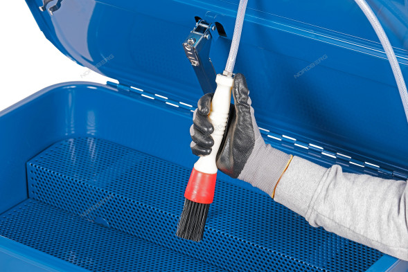 Установка для мойки деталей NORDBERG NW80M с пневматическим насосом (50 л) 