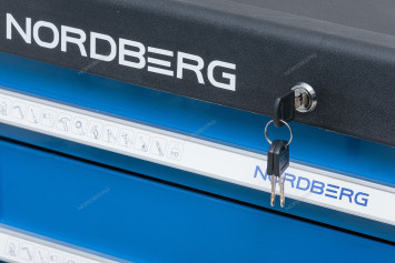 Тележка инструментальная NORDBERG T5N (5 полок)