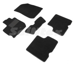 Коврики текстильн. Renault Duster с 2015г- /компл.5шт./осн.резин.