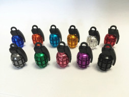 Колпачки на нипель  Граната  Серебро (цена за 1шт)