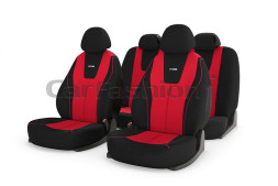 Комплект Накидок  «DOUGLAS»  Красный/Чёрный/Красный