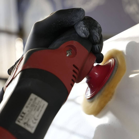 Twisted Wool Pad - меховой круг из ворсостойкой скрученной овечьей шерсти Ø 126 x 25 mm 9998277