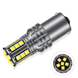 SOLAR  Свет-од  12V  T15  21 SMD 3030   BA15S белый