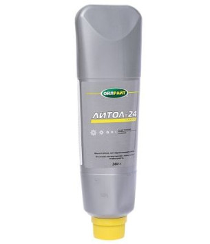 Смазка Литол-24  &quot;OILRIGHT&quot; пластичная смазка,  360гр. в тубусе