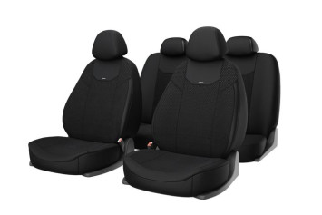 Чехлы  «ARIZONA» Чёрный/Чёрный/Чёрный (жакард/пайнэпл)