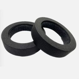 Подставки под колонки  ПОДИУМЫ  16\" (плоский , высота 5,4см)  винил Черный  (2 шт.)