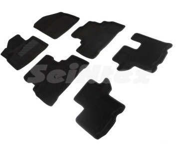 Коврики  KIA Sorento PRIME 2015г- /компл.5шт./осн.резин./ LUX