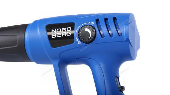 Фен NORDBERG NE718 (4 насадки, 50-600 °С, 2000)