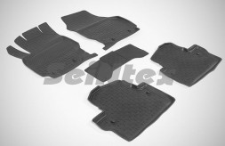 Коврики резиновые   Volvo XC-70 II 2007-2013г.  БОРТ