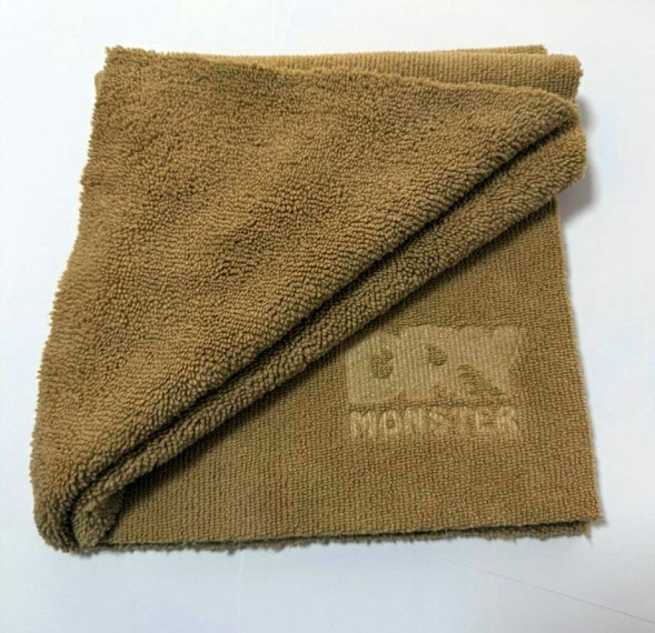 Микрофибра  DRY MONSTER экстра плотная 420гр.м  40x40см, без шва  Бежевый