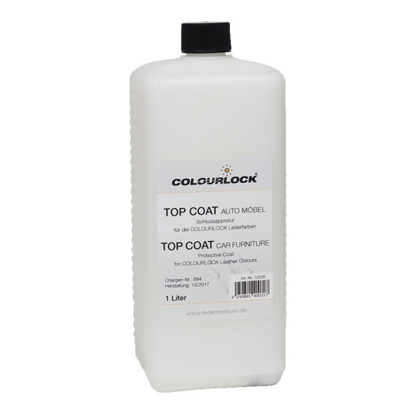 Верхний лак для окрашенной поверхности искусственной кожи Top Coat Auto Möbel Kunstlede, 250 мл LZ-12228