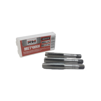 RedMark Метчики метрические M12х1,75мм (набор 3 шт.)
