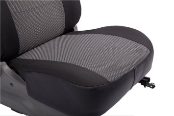 АВТОЧЕХЛЫ   Nissan  Qashqai  II c 2014г-  (жаккард +экокожа)