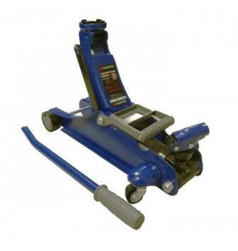 Домкрат подкатной гидравл. 2т чемод. 10,5 кг.с низк.подкат FORSAGE и пов.ручкой 180* ( h max 350mm)