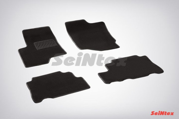 Коврики текстильн. Chevrolet Captiva /Antara 2006-2012г. /компл.4шт./осн.резин./  LUX