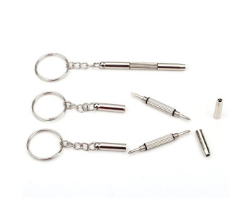 Брелок  Отвертка +-  металл 5,5см