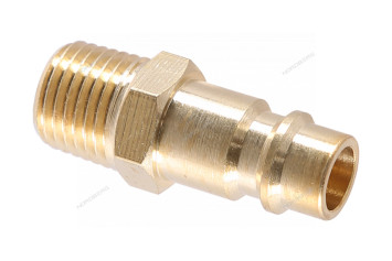 Переходник быстросъемный NORDBERG NPM22B (&quot;папа&quot; - резьба M1/4&quot;, латунь)