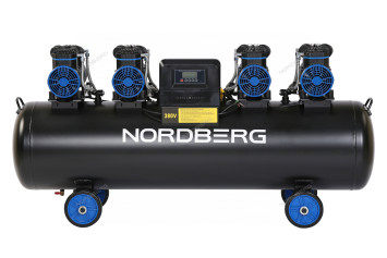Компрессор поршневой безмасляный NORDBERG NCEO200/1000 (380В, 200 л, 1000 л/мин)