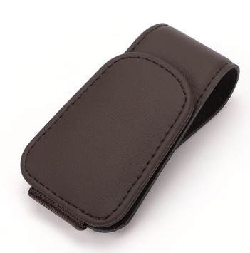 Держатель очков  Carlife экокожа  Коричневый