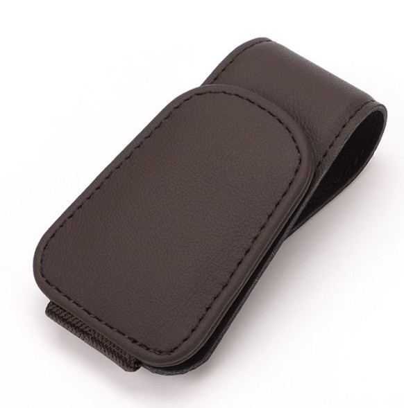 Держатель очков  Carlife экокожа  Коричневый