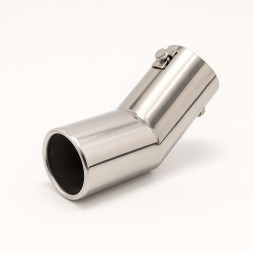 Насадка на глушитель "Carlife" (d 63мм)  длина 160мм, хром