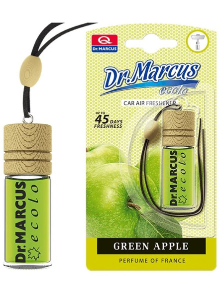 Осв.воздуха DrMarcus подвесной  Ecolo &quot;пробка&quot;  Green Apple 4,5ml