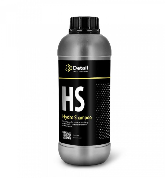 DETAIL  Шампунь  для  мойки  &quot;HS&quot;, 2 фаза с гидрофобным эффектом (100г на 1л.)  1л.