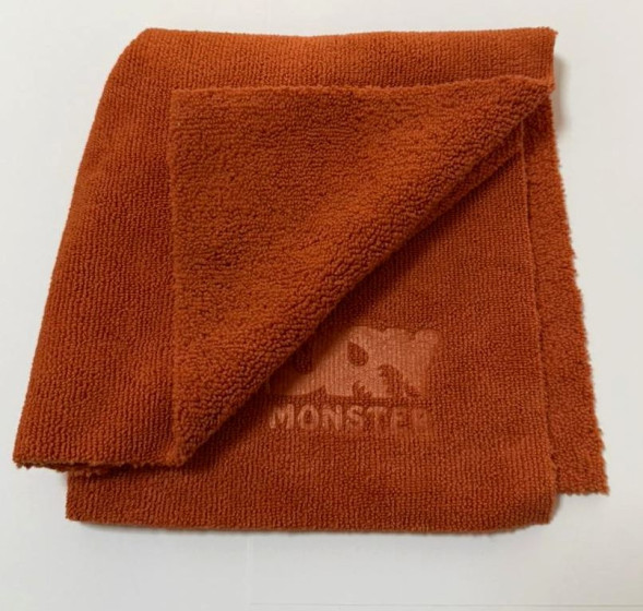 Микрофибра  DRY MONSTER экстра плотная 420гр.м  40x40см, без шва  Коралловый