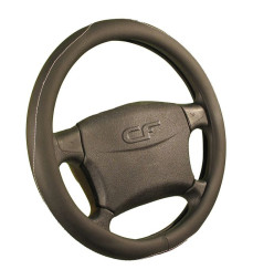 Оплетка на руль   CF  CREEK - М, Чёрный/Белый (перфорация)