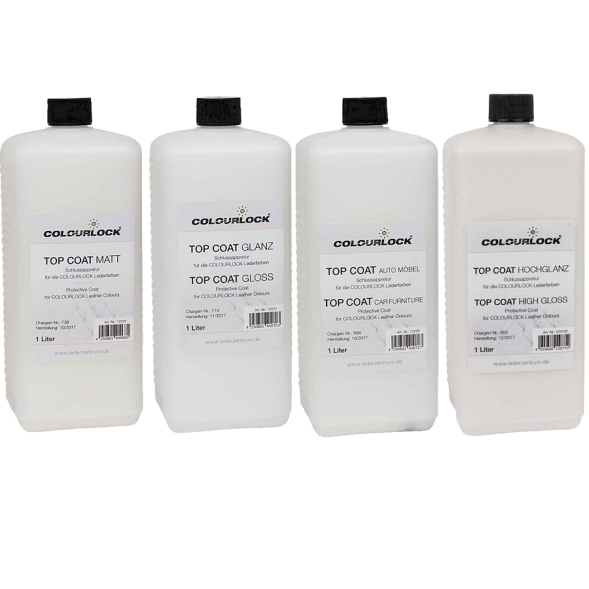 Глянцевый лак для кожи Colourlock Top Coat Hochglanz, 1 л  LZ-224135