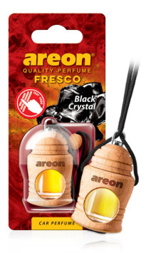 Осв.возд. Areon FRESCO &quot;бутылочка в дереве&quot; Black Crystal