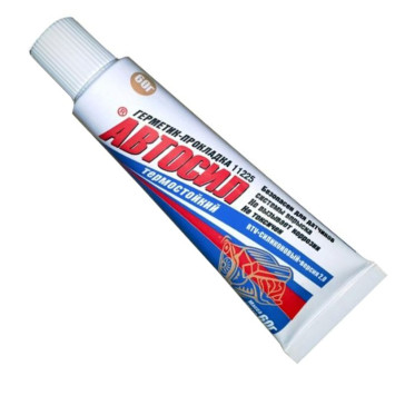 Герметик - прокладка АВТОСИЛ (г.Казань) термостойкий, силиконовый серый  60г.
