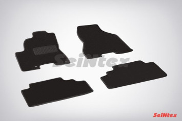 Коврики текстильн. Hyundai Tucson I 2004-2010г. /компл.4шт./осн.резин./ LUX