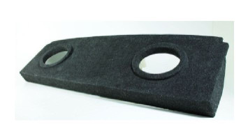 Полка акустическая LADA 21099 (2115), дсп/мдф (15-20мм) , карпет Черный