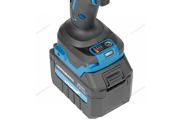 Аккумуляторный гайковерт NORDBERG NE812K (1/2&quot;, 21В, 1700Нм)
