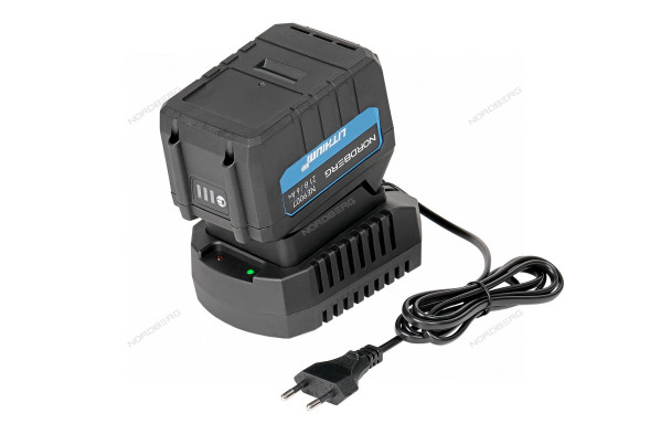 Аккумуляторный гайковерт NORDBERG NE812K (1/2&quot;, 21В, 1700Нм)